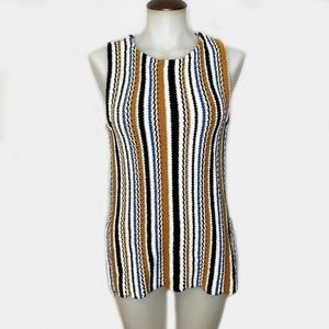 ZARA Multicolor Striped Tank Top